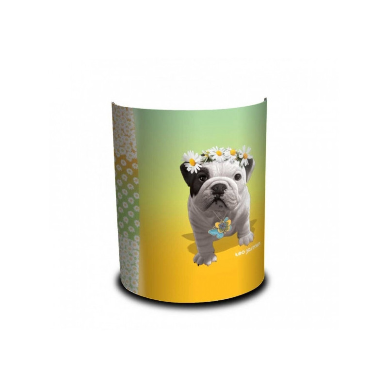 Décoration Luminaire Animaux Lampe téo jasmin liberty jaune -TO1702