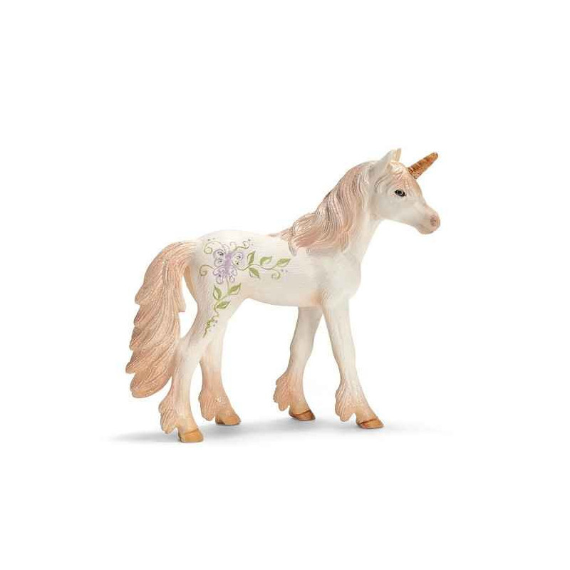 Animaux de la ferme Figurine Schleich Elfes Bébé licorne -70420