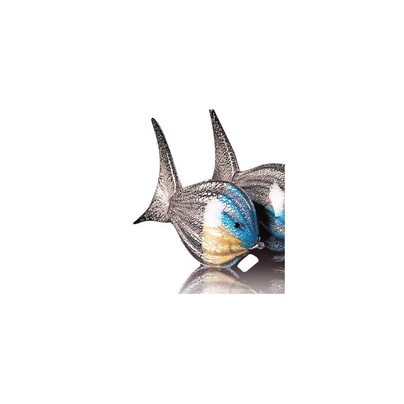 Animaux-Bois-Animaux-Bronzes propose Poisson 18cm en verre de Murano V46296