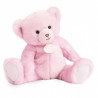 Animaux-Bois-Animaux-Bronzes propose Peluche Ours collection 37 cm - rose sorbet-la peluche par doudou et compagnie histoire d'o