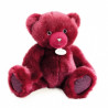 Animaux-Bois-Animaux-Bronzes propose Peluche Ours collection 30 cm - bois de rose-la peluche par doudou et compagnie histoire d'