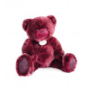 Animaux-Bois-Animaux-Bronzes propose Peluche Ours collection 80 cm - bois de rose-la peluche par doudou et compagnie histoire d'