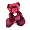 Animaux-Bois-Animaux-Bronzes propose Peluche Ours collection 120 cm - bois de rose-la peluche par doudou et compagnie histoire d