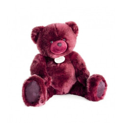 Animaux-Bois-Animaux-Bronzes propose Peluche Ours collection 200 cm - bois de rose-la peluche par doudou et compagnie histoire d