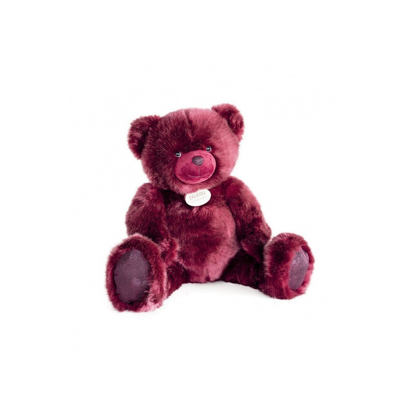 Animaux-Bois-Animaux-Bronzes propose Peluche Ours collection 200 cm - bois de rose-la peluche par doudou et compagnie histoire d