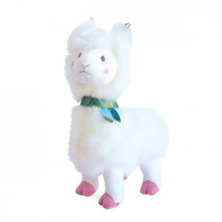 peluche Lama blanc - 30 cm histoire d'ours -2798