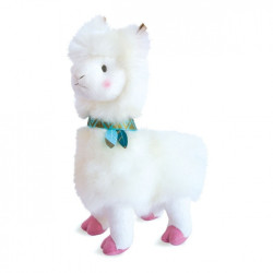 peluche Lama blanc - 30 cm histoire d'ours -2798 (2)