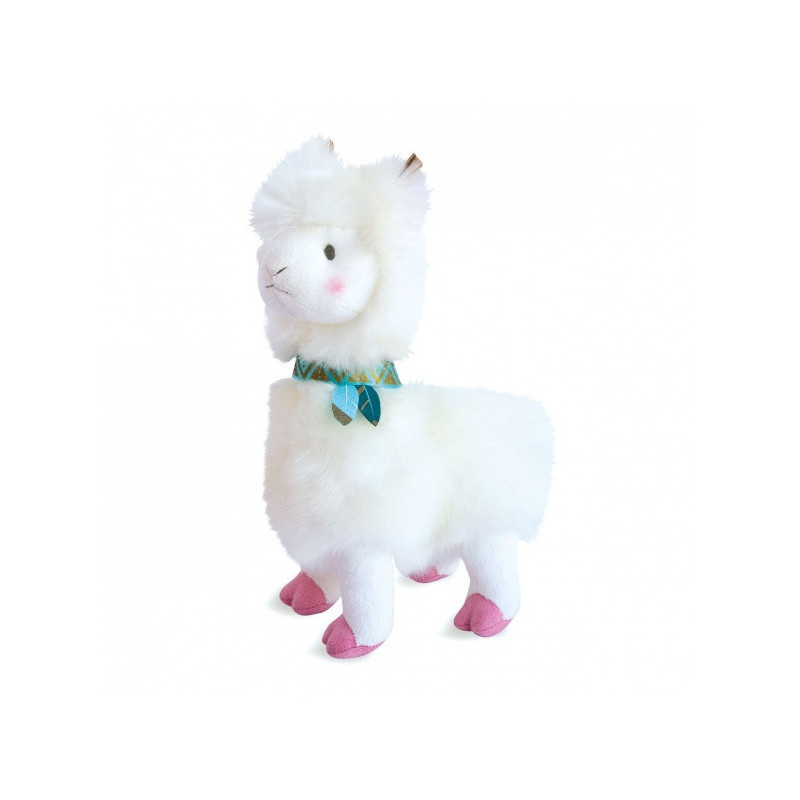 peluche Lama blanc - 30 cm histoire d'ours -2798