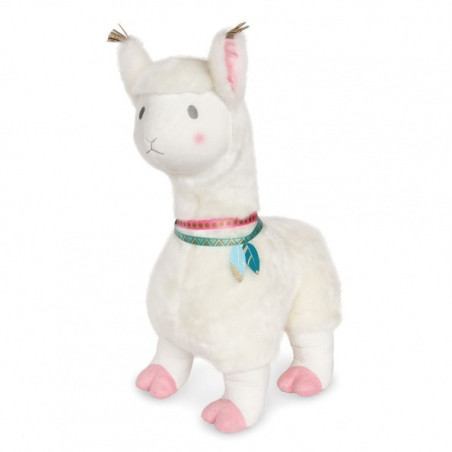 Peluche Lama blanc - 85 cm histoire d'ours -2804