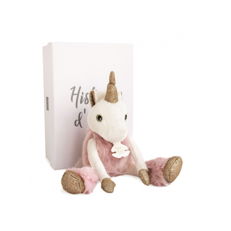 Peluche Twist - licorne 35 cm histoire d'ours -2852