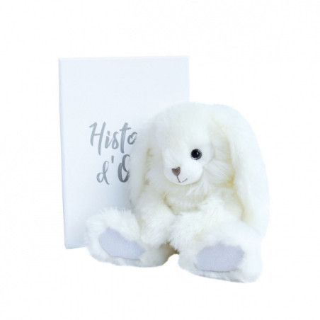 Peluche Lapin pimpant blanc histoire d'ours -2815