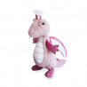 Peluche dragon rose 30 cm - collectin jungle chic histoire d'ours -2964