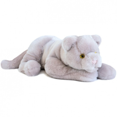 Peluche panthere rose poudré 40 cm- collectin jungle chic histoire d'ours -2957