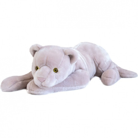 Peluche panthere rose poudré 75 cm- collectin jungle chic histoire d'ours -2958