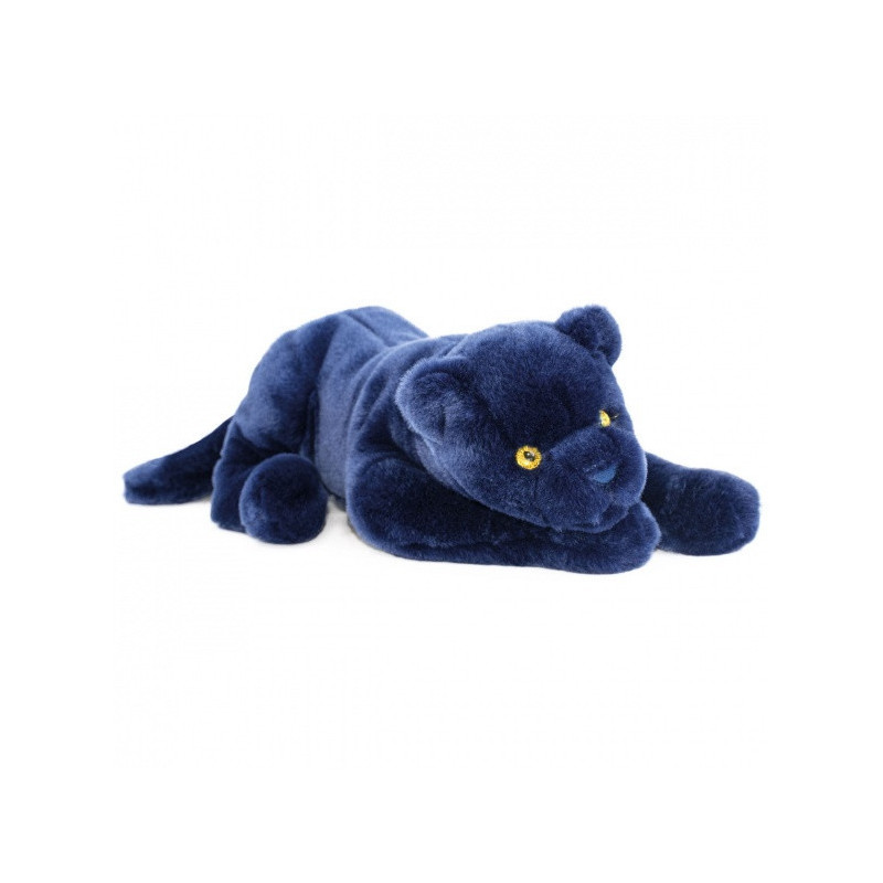 Peluche panthere bleu nuit 40 cm- collectin jungle chic histoire d'ours -2959