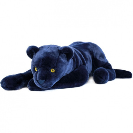 Peluche panthere bleu nuit 75 cm- collectin jungle chic histoire d'ours -2960