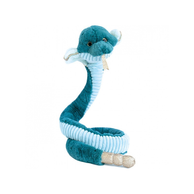 Peluche cobra emeraude - collectin jungle chic histoire d'ours -2975