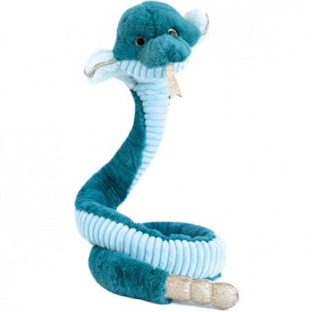 Peluche cobra emeraude - collectin jungle chic histoire d'ours -2975