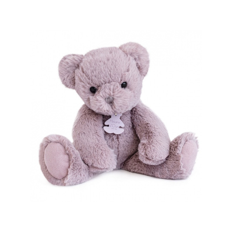 Animaux-Bois-Animaux-Bronzes propose Peluche Ours poudre de rose - 38 cm histoire d'ours -2936