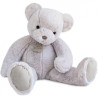 Animaux-Bois-Animaux-Bronzes propose Peluche Ours poudre de riz (gris perle) - 60 cm histoire d'ours -2941