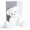 Animaux-Bois-Animaux-Bronzes propose Peluche Ours moonlight (blanc) - 38 cm histoire d'ours -2935