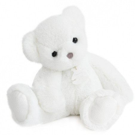 Animaux-Bois-Animaux-Bronzes propose Peluche Ours moonlight (blanc) - 38 cm histoire d'ours -2935