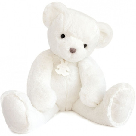 Animaux-Bois-Animaux-Bronzes propose Peluche Ours moonlight (blanc) - 60 cm histoire d'ours -2939