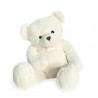 Animaux-Bois-Animaux-Bronzes propose Peluche Ours titours - blanc 100 cm histoire d'ours -2917