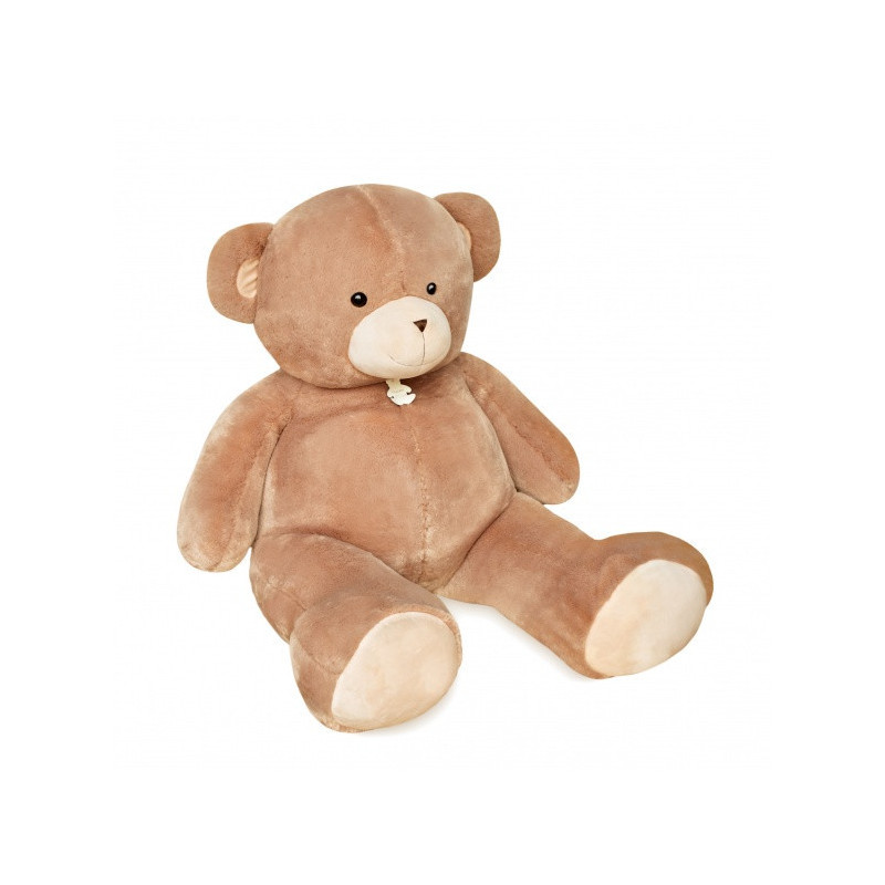 Animaux-Bois-Animaux-Bronzes propose Peluche Ours bellydou - champagne 160 cm histoire d'ours -2921