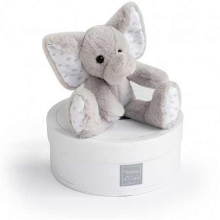 Peluche copain calin eléphant histoire d'ours -2948