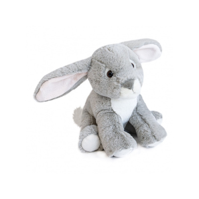 Peluche bébé lapin gris histoire d'ours -2925