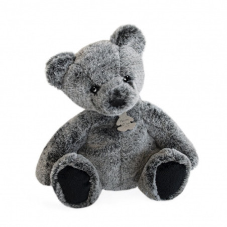 Animaux-Bois-Animaux-Bronzes propose Peluche Ours mousse gm - anthracite histoire d'ours -3019