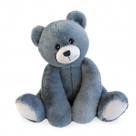 Animaux-Bois-Animaux-Bronzes propose Peluche Ours oscar - blue jean 35 cm histoire d'ours -3025