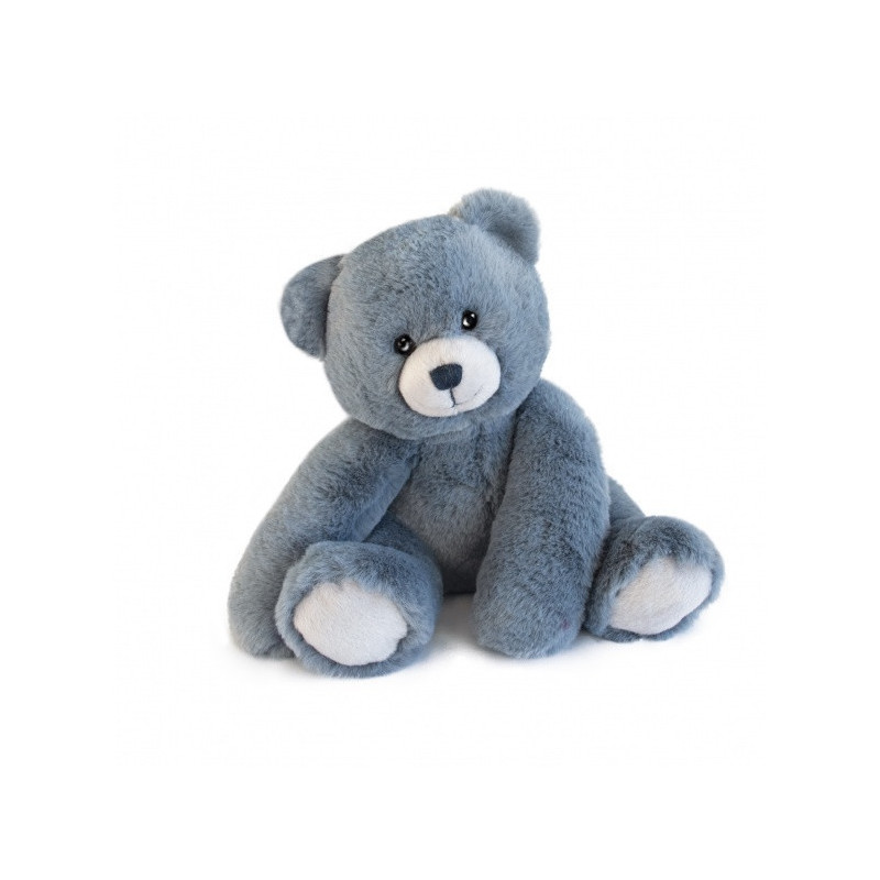 Animaux-Bois-Animaux-Bronzes propose Peluche ours oscar blue jean 25 cm histoire d'ours -3024