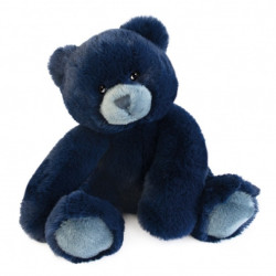 Animaux-Bois-Animaux-Bronzes propose Peluche ours oscar marine 25 cm histoire d'ours -3028 (2)