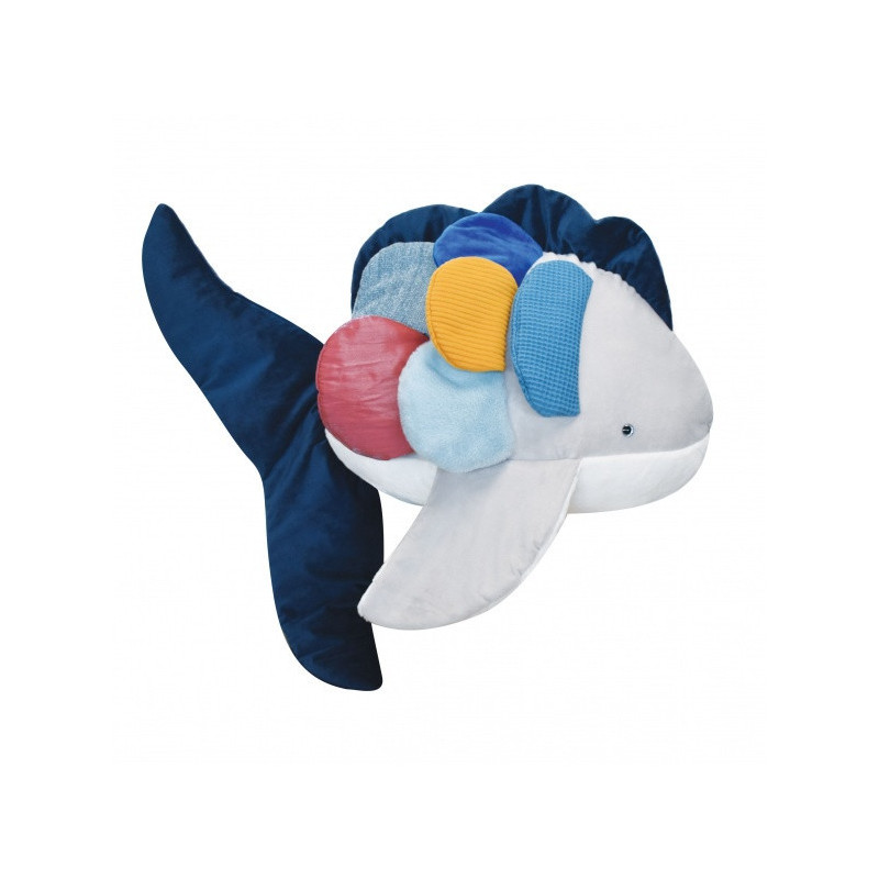 Peluche poisson arc-en-ciel xl tresors marins histoire d'ours -3077