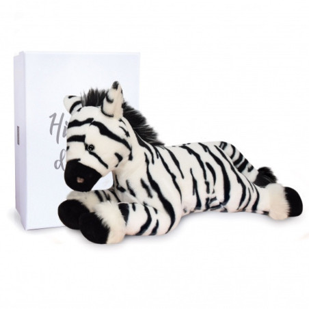 Peluche zephir le zebre 35 cm terre sauvage histoire d'ours -3049