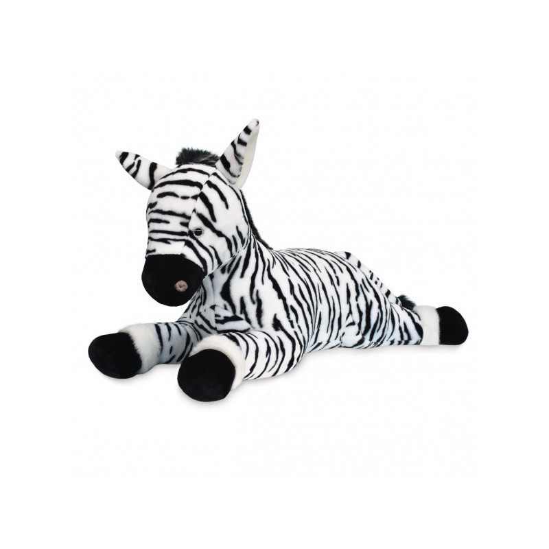 Peluche zephir le zebre 100 cm terre sauvage histoire d'ours -3073