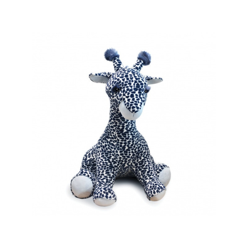 Peluche lisi la girafe xxl bleue terre sauvage histoire d'ours -3089