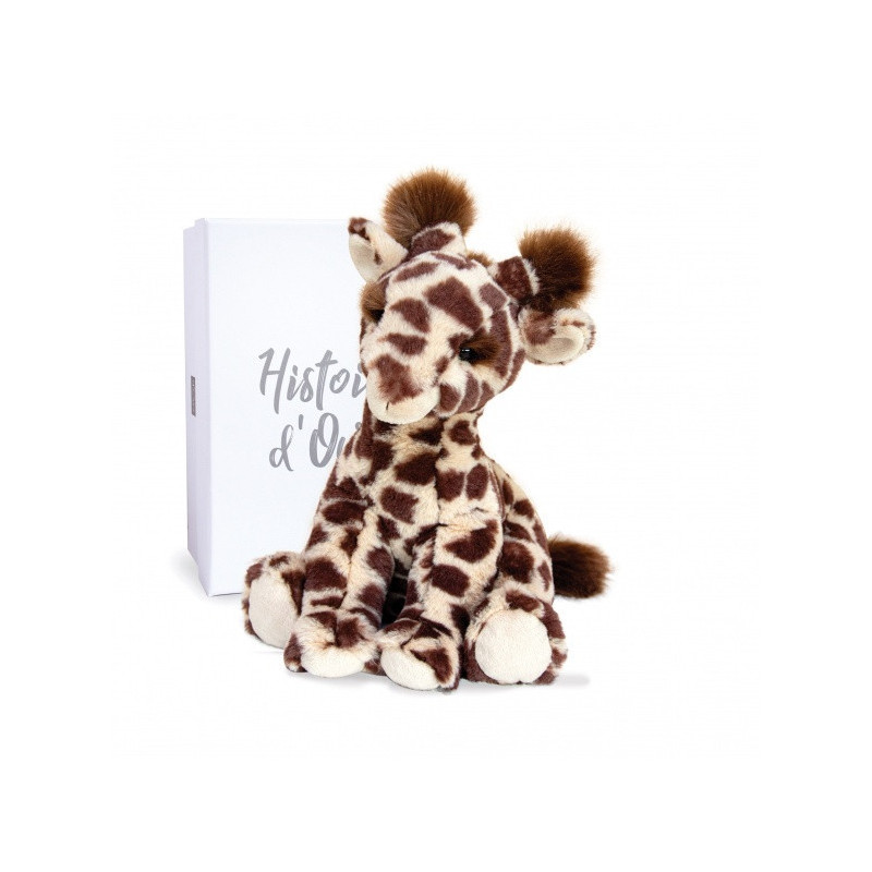 Peluche lisi la girafe pm naturelle terre sauvage histoire d'ours -3040