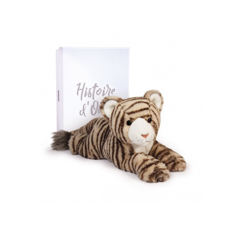 Peluche bengaly le tigre 35 cm terre sauvage histoire d'ours -3061