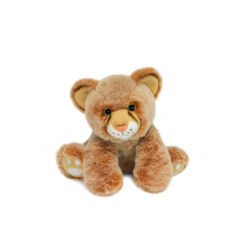 Peluche bébé lion 18 cm terre sauvage histoire d'ours -3056