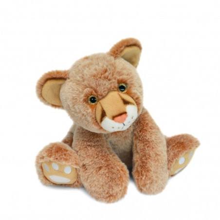 Peluche bébé lion 25 cm terre sauvage histoire d'ours -3057