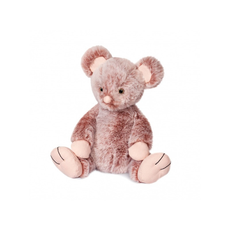 Peluche lily la souris rose 17cm fideles compagnons histoire d'ours -3067