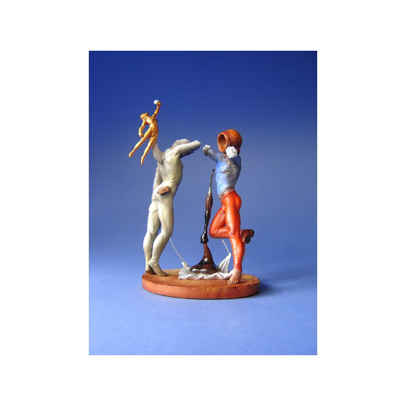 Figurine statuette coq décoration - poultry in motion Parastone -PM16-T-1