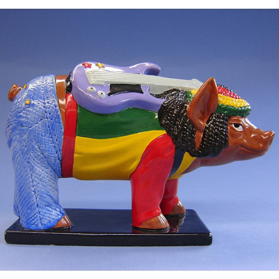 Figurine statuette coq décoration - poultry in motion Parastone -PM16-T-1
