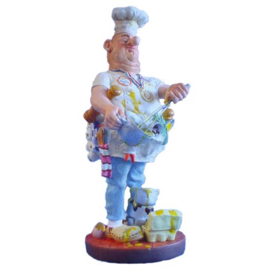 Figurine statuette coq décoration - poultry in motion Parastone -PM16-T-1