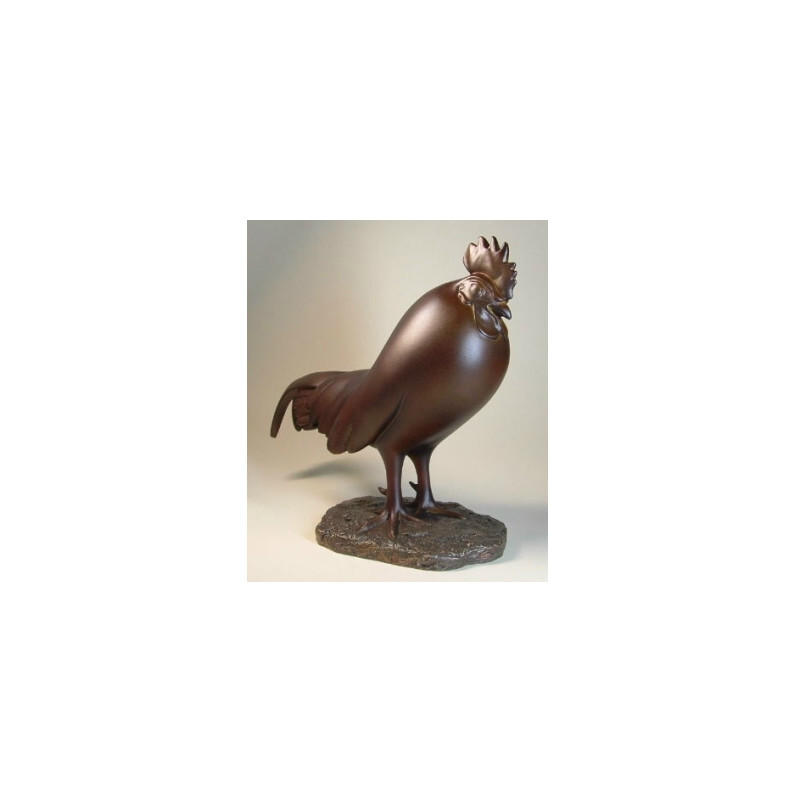 Figurine statuette coq décoration - poultry in motion Parastone -PM16-T-1