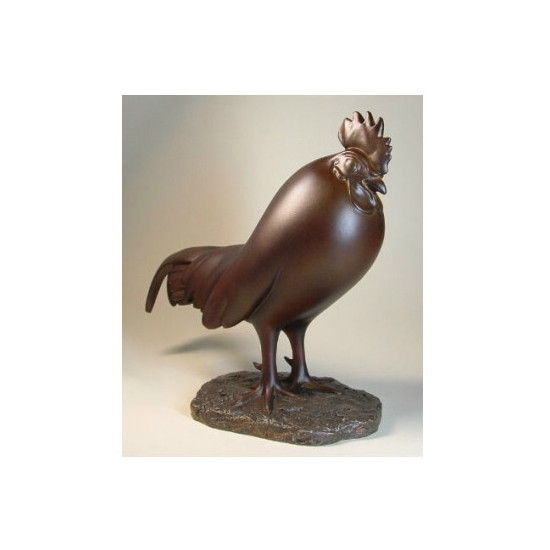 Figurine statuette coq décoration - poultry in motion Parastone -PM16-T-1