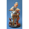 Figurine statuette coq décoration - poultry in motion Parastone -PM16-T-1